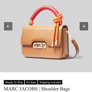 Marc Jacobs shoulder bag. Purchased this December of 2021 from Von Maur.